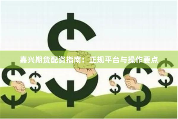 嘉兴期货配资指南：正规平台与操作要点